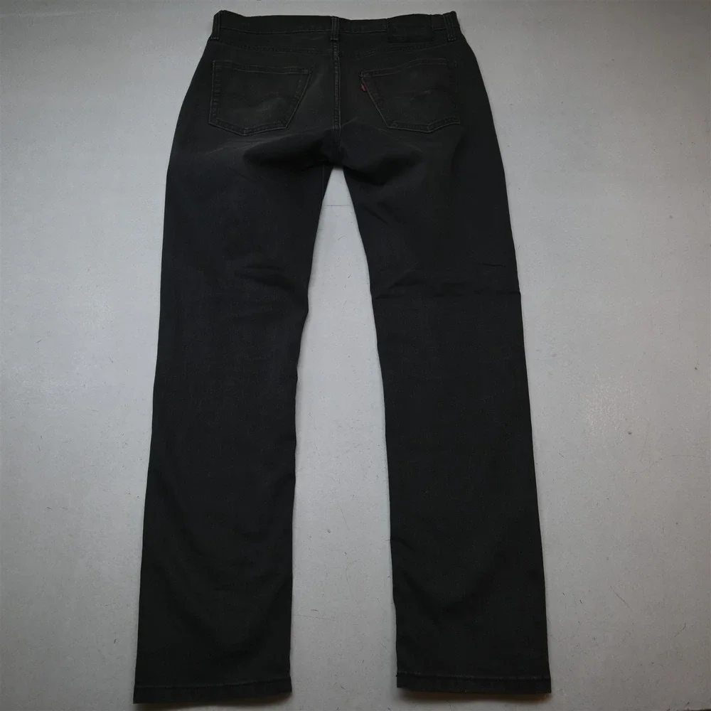 Levis 34x36 Gray Stretch Denim 541 Athletic Taper Mens Jeans